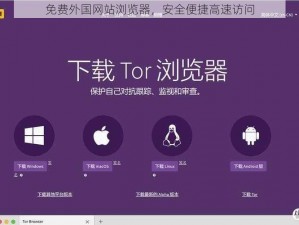 免费外国网站浏览器，安全便捷高速访问