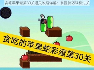 贪吃苹果蛇第30关通关攻略详解：掌握技巧轻松过关