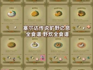 塞尔达传说荒野之息全食谱解析：探索美食与冒险的完美结合