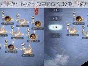 天涯明月刀手游：性价比超高的玩法攻略，探索无限乐趣