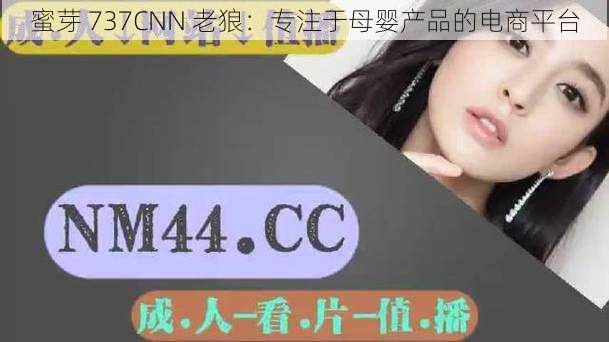 蜜芽 737CNN 老狼：专注于母婴产品的电商平台