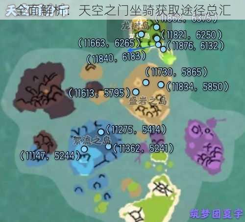 全面解析：天空之门坐骑获取途径总汇