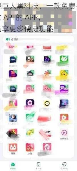 绿巨人黑科技，一款免费提供 API 的 APP，畅享更多便捷功能
