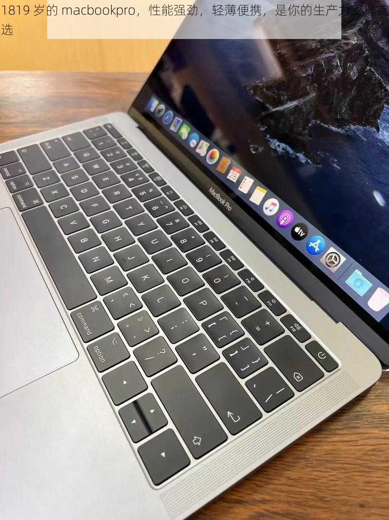 1819 岁的 macbookpro，性能强劲，轻薄便携，是你的生产力工具首选