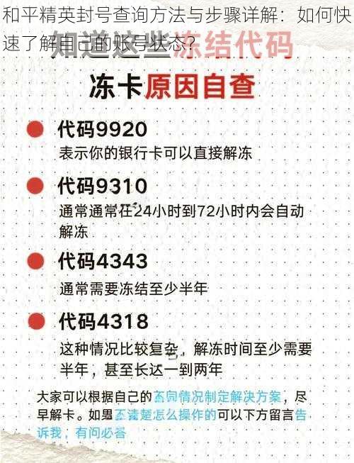 和平精英封号查询方法与步骤详解：如何快速了解自己的账号状态？